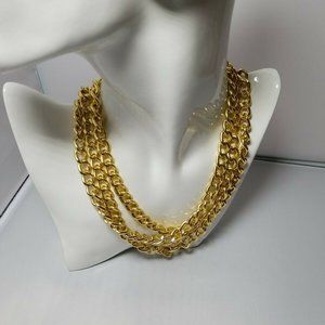 Lauren Ralph Lauren Women's Long Gold Tone Chain Necklace